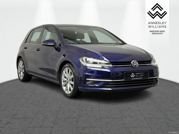 Volkswagen Golf Estate, Petrol, 2020, Blue