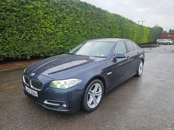 BMW 5-Series Saloon, Diesel, 2016, Blue