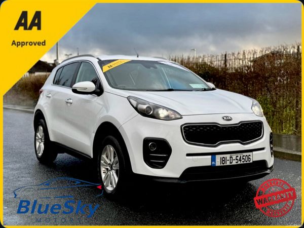 Kia Sportage SUV, Diesel, 2018, White