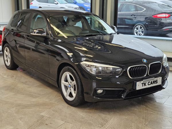 BMW 1-Series Hatchback, Diesel, 2017, Black