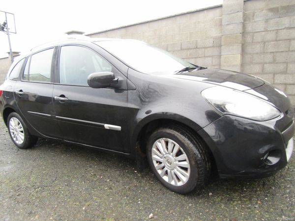 Renault Clio Hatchback, Diesel, 2010, Black
