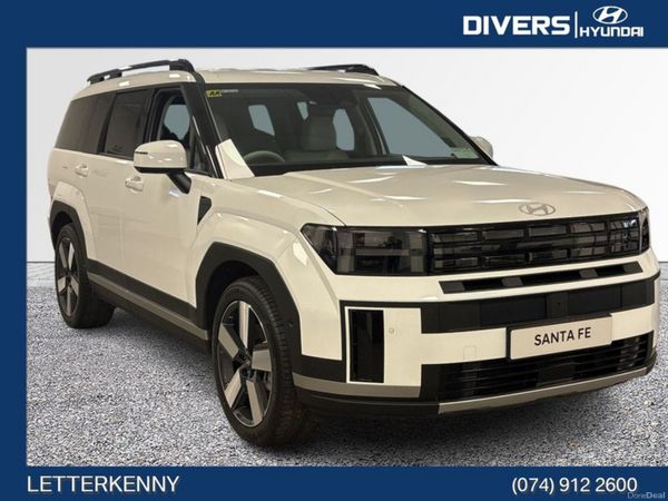 Hyundai Santa Fe MPV, Petrol Plug-in Hybrid, 2026, White