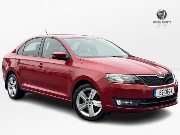 Skoda Rapid Hatchback, Petrol, 2016, Red
