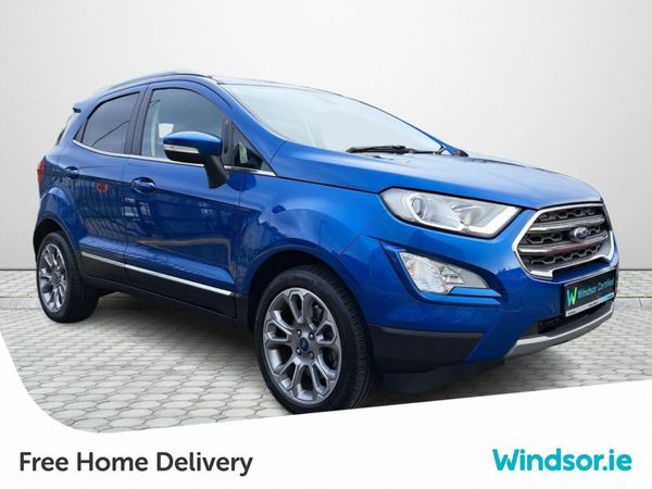 Ford EcoSport SUV, Petrol, 2020, Blue