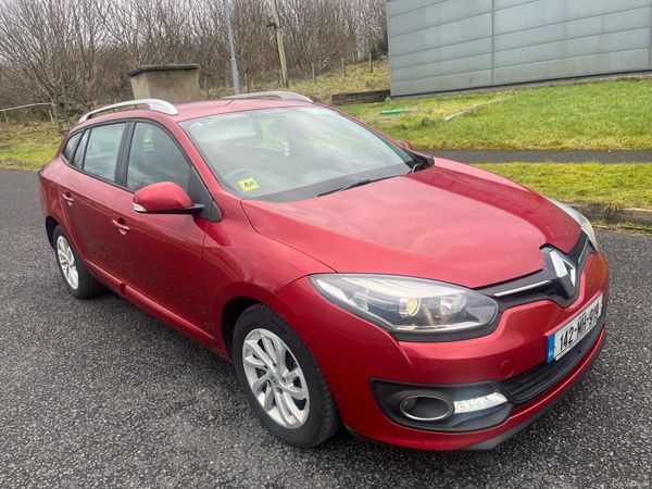 Renault Megane Estate, Diesel, 2014, Red