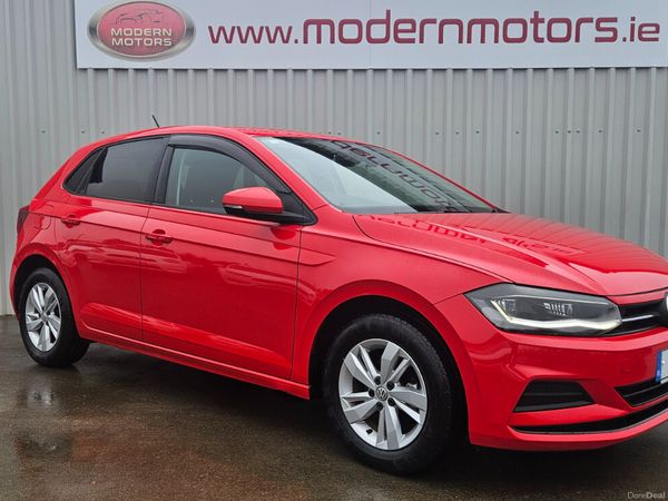 Volkswagen Polo Hatchback, Petrol, 2020, Red