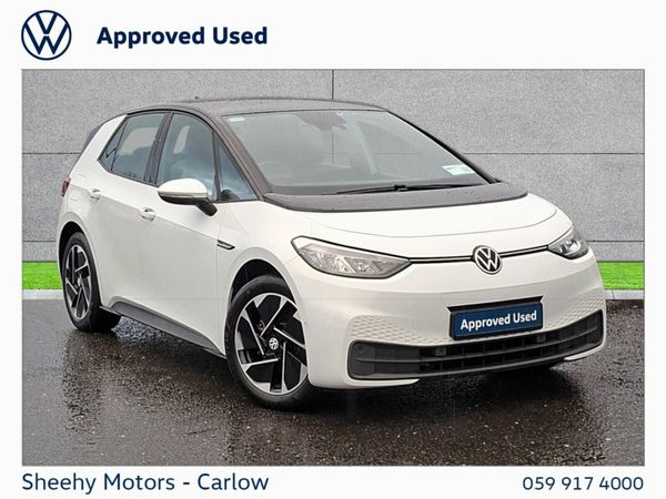 Volkswagen ID.3 Hatchback, Electric, 2022, White