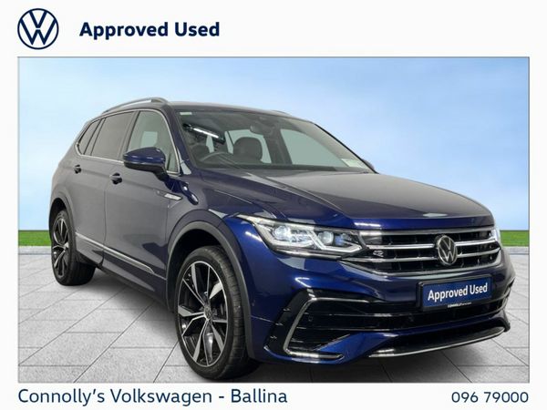Volkswagen Tiguan Allspace SUV, Diesel, 2023, Blue