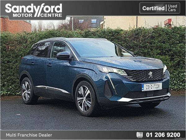 Peugeot 3008 SUV, Diesel, 2023, Blue
