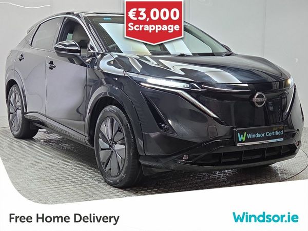 Nissan Ariya MPV, Electric, 2024, Black