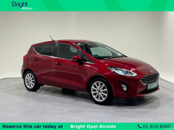 Ford Fiesta Hatchback, Petrol, 2021, Red