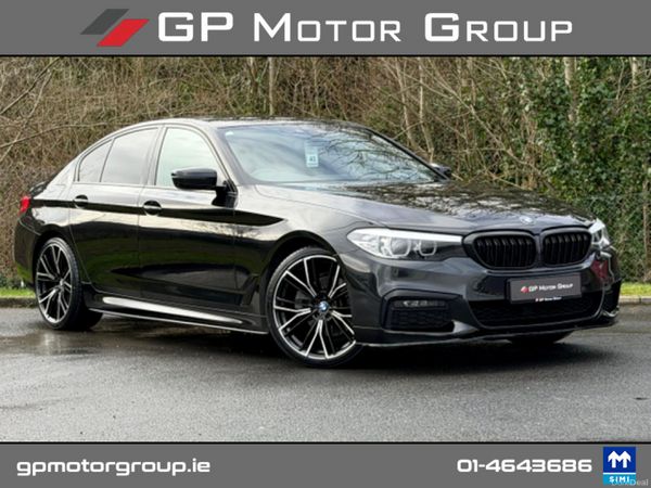 BMW 5-Series Saloon, Diesel, 2019, Black