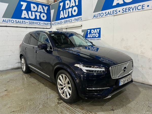 Volvo XC90 Estate, Petrol Hybrid, 2017, Blue