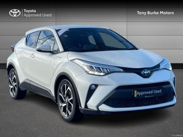 Toyota C-HR SUV, Petrol Hybrid, 2022, White