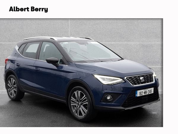 SEAT Arona Hatchback, Petrol, 2018, Blue