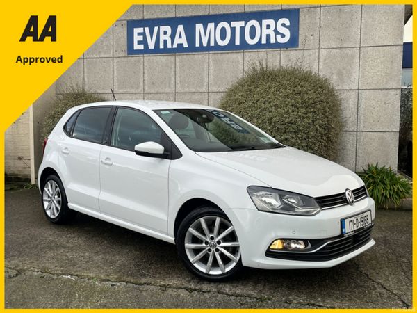 Volkswagen Polo Hatchback, Petrol, 2017, White