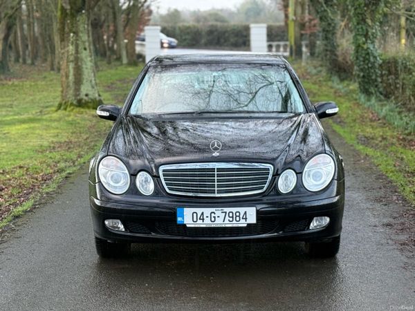 Mercedes-Benz E-Class Saloon, Petrol, 2004, Black