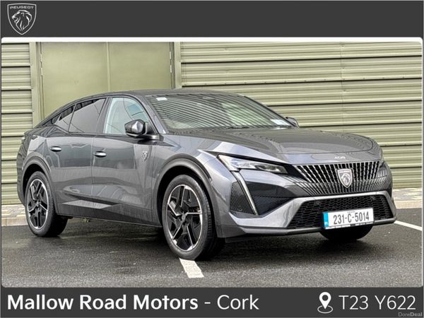 Peugeot 408 Hatchback, Petrol, 2023, Grey