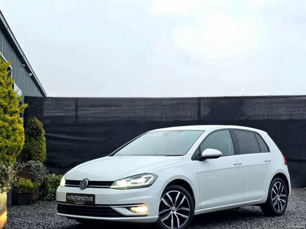 Volkswagen Golf Hatchback, Petrol, 2018, White
