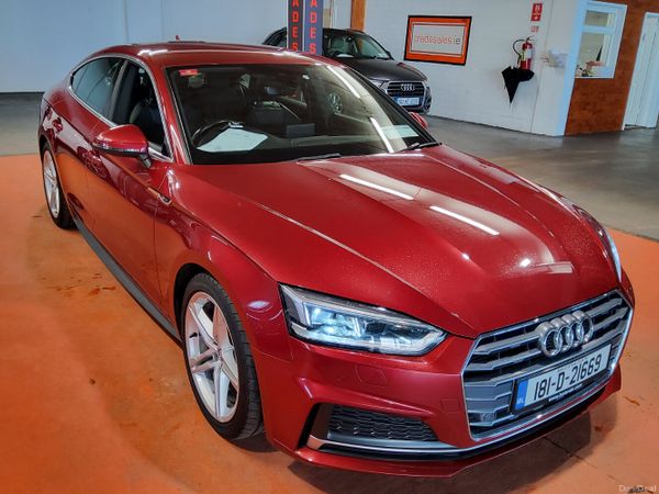 Audi A5 Hatchback, Diesel, 2018, Red