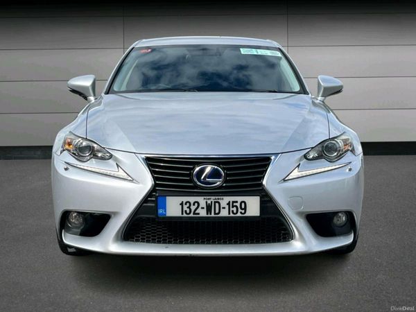 Lexus IS Saloon, Petrol Hybrid, 2013, Silver