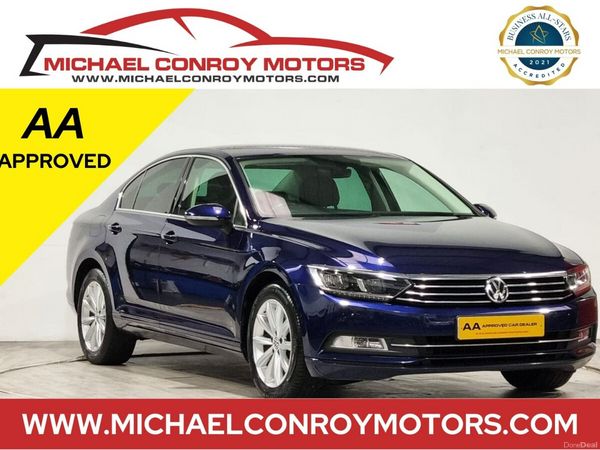 Volkswagen Passat Saloon, Diesel, 2018, Blue