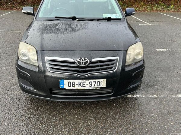 Toyota Avensis Hatchback, Diesel, 2008, Black