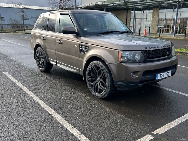 Land Rover Range Rover Sport SUV, Diesel, 2012, Gold