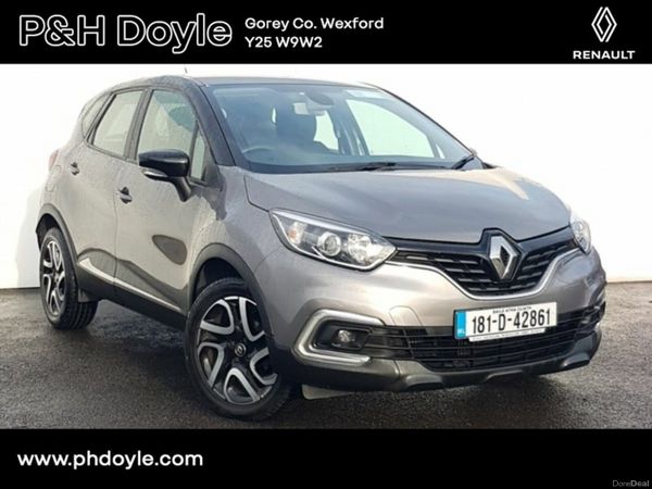 Renault Captur Hatchback, Petrol, 2018, Grey