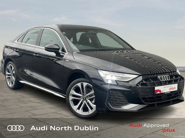 Audi A3 Saloon, Petrol, 2026, Black