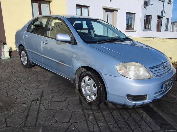 Toyota Corolla Saloon, Petrol, 2005, Blue