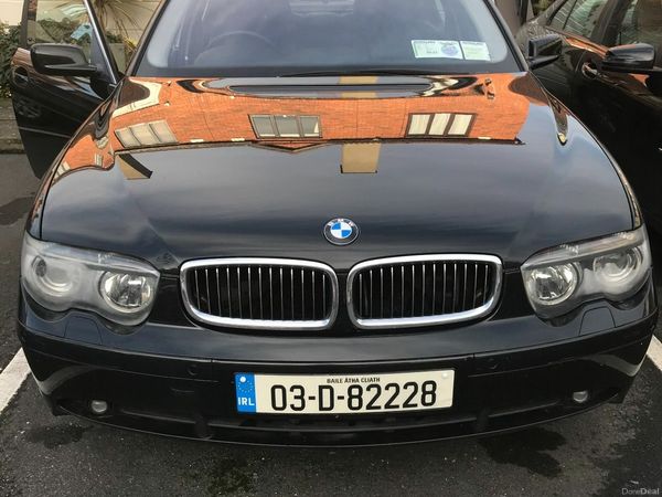 BMW 7-Series Saloon, Diesel, 2003, Black