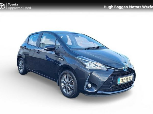 Toyota Yaris Hatchback, Petrol Hybrid, 2018, Black