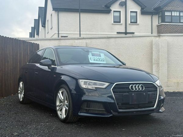 Audi A3 Saloon, Petrol, 2019, Blue