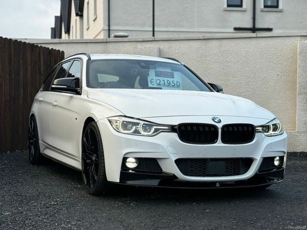 BMW 3-Series Estate, Diesel, 2016, White
