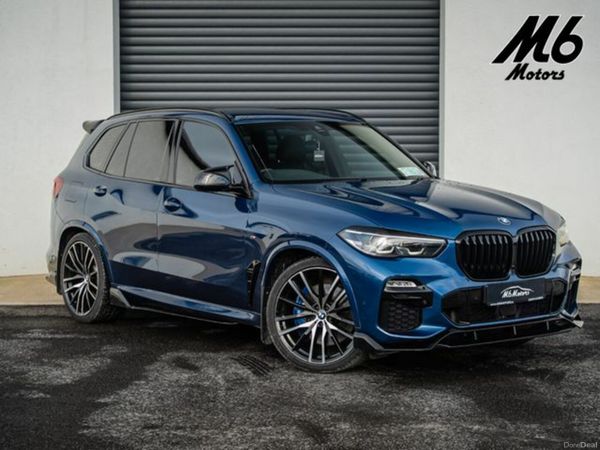 BMW X5 SUV, Petrol Plug-in Hybrid, 2020, Blue