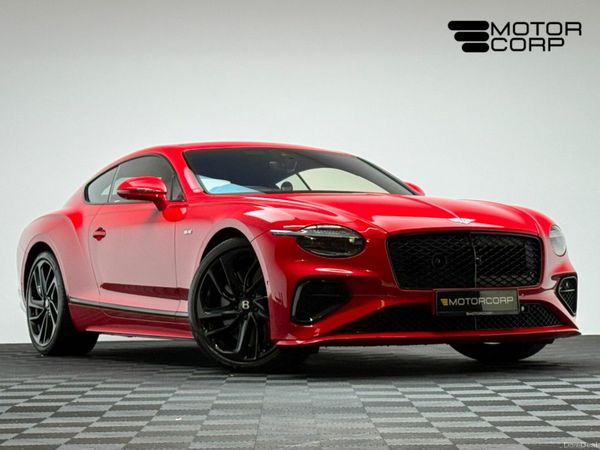 Bentley Continental Coupe, Petrol Plug-in Hybrid, 2025, Red