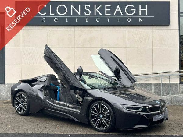 BMW i8 Convertible, Petrol Plug-in Hybrid, 2020, Grey