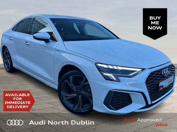 Audi A3 Saloon, Petrol, 2024, White