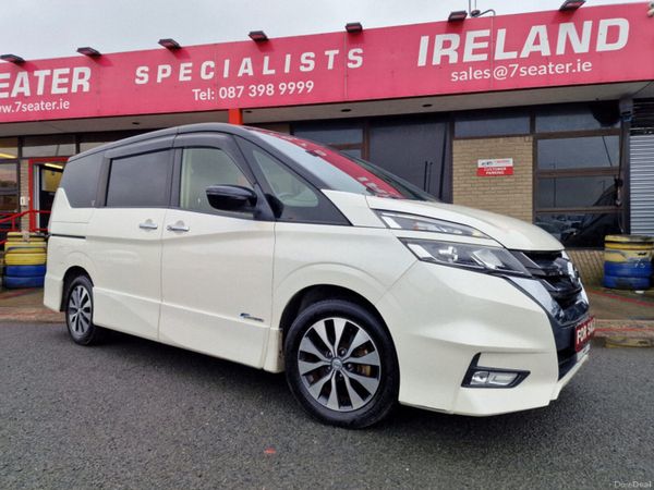 Nissan Serena MPV, Petrol Hybrid, 2017, White