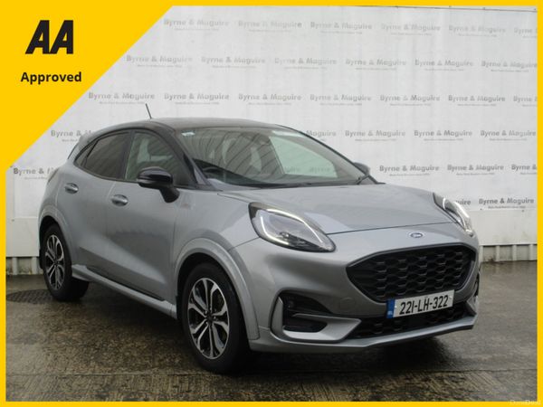 Ford Puma MPV, Petrol Hybrid, 2022, Grey