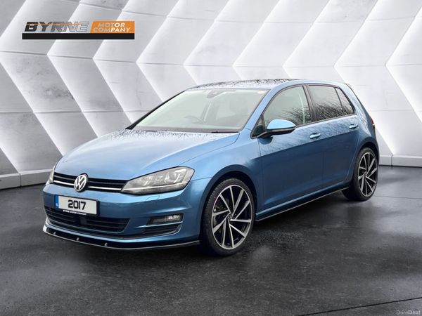 Volkswagen Golf Hatchback, Petrol, 2017, Blue