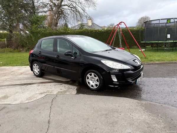 Peugeot 308 Hatchback, Diesel, 2009, Black