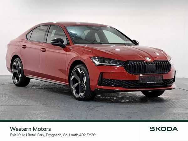 Skoda Superb Hatchback, Diesel, 2026, Red