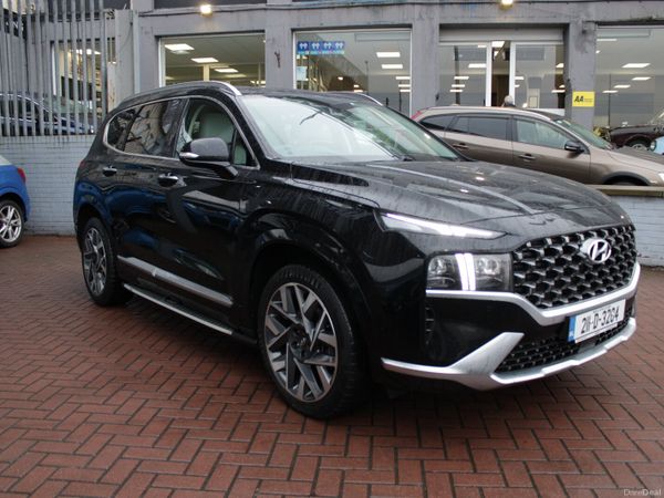 Hyundai Santa Fe SUV, Diesel, 2021, Black