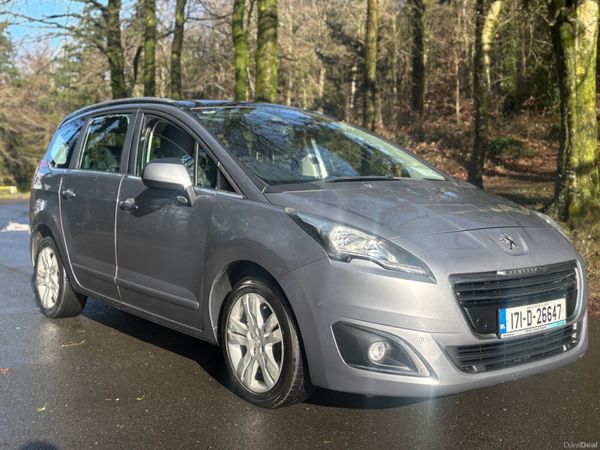 Peugeot 5008 MPV, Diesel, 2017, Grey