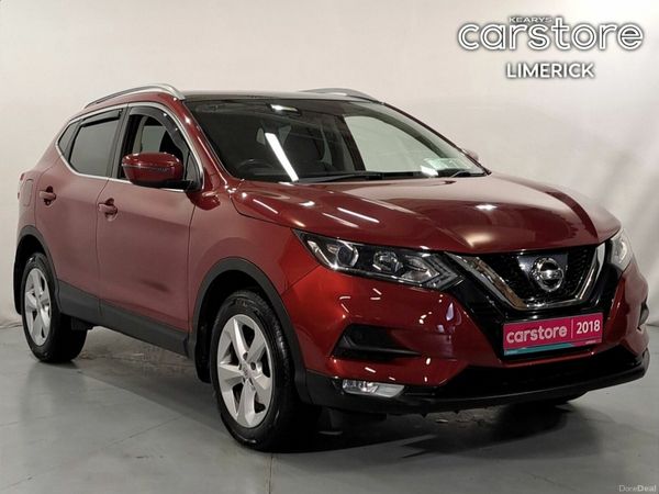Nissan Qashqai MPV, Petrol, 2018, Red