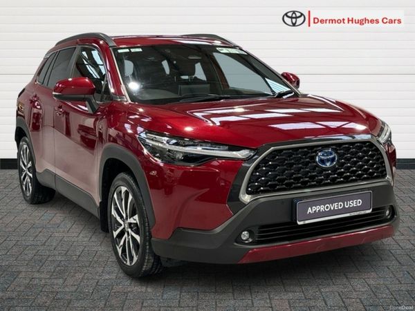 Toyota Corolla Cross Hatchback, Petrol Hybrid, 2023, Red