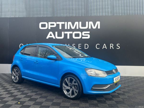 Volkswagen Polo Hatchback, Petrol, 2014, Blue