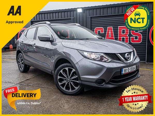 Nissan Qashqai Hatchback, Petrol, 2016, Grey